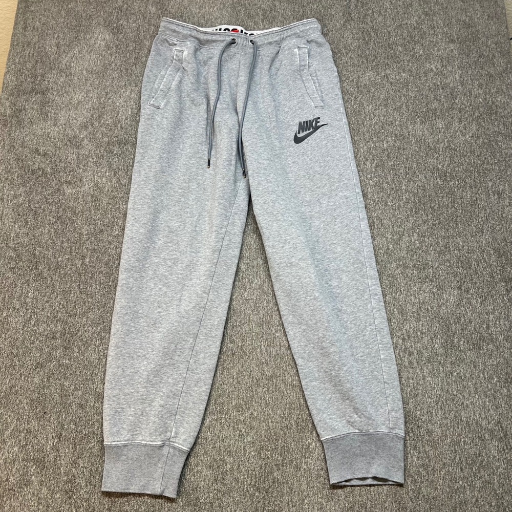 VTG Nike Mens Sportswear Joggers‎ Gray Tapered Sweatpants AJ7365-091 Size M